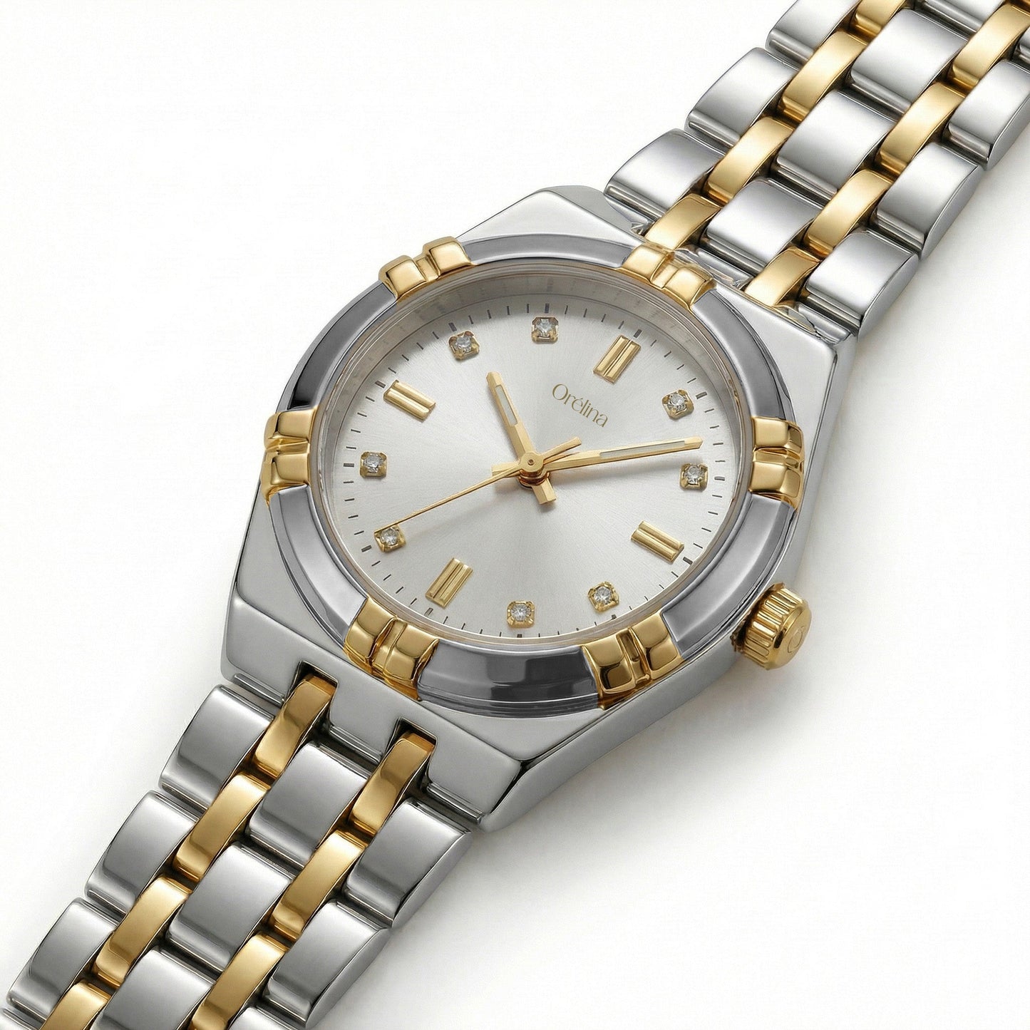 Elara Watch - Two Tone