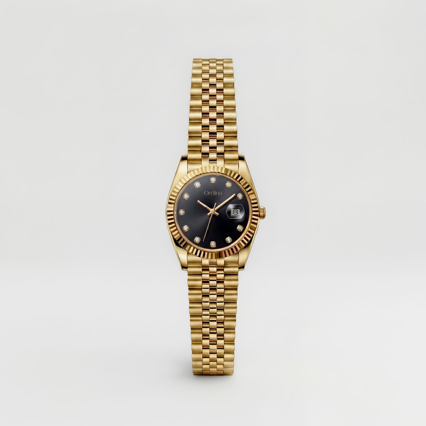 Luna Watch - Gold Noir