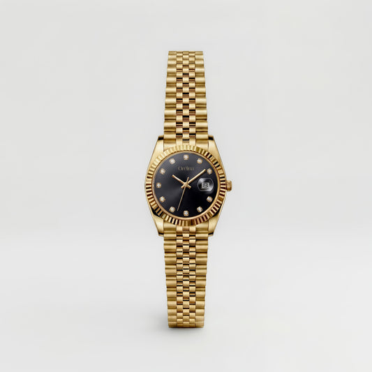 Luna Watch - Gold Noir