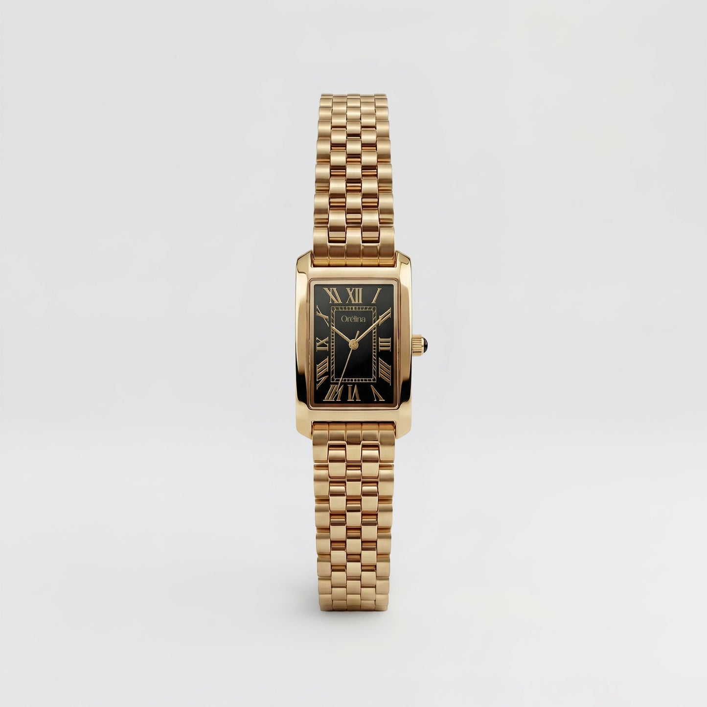 Roselle Watch - Gold Noir