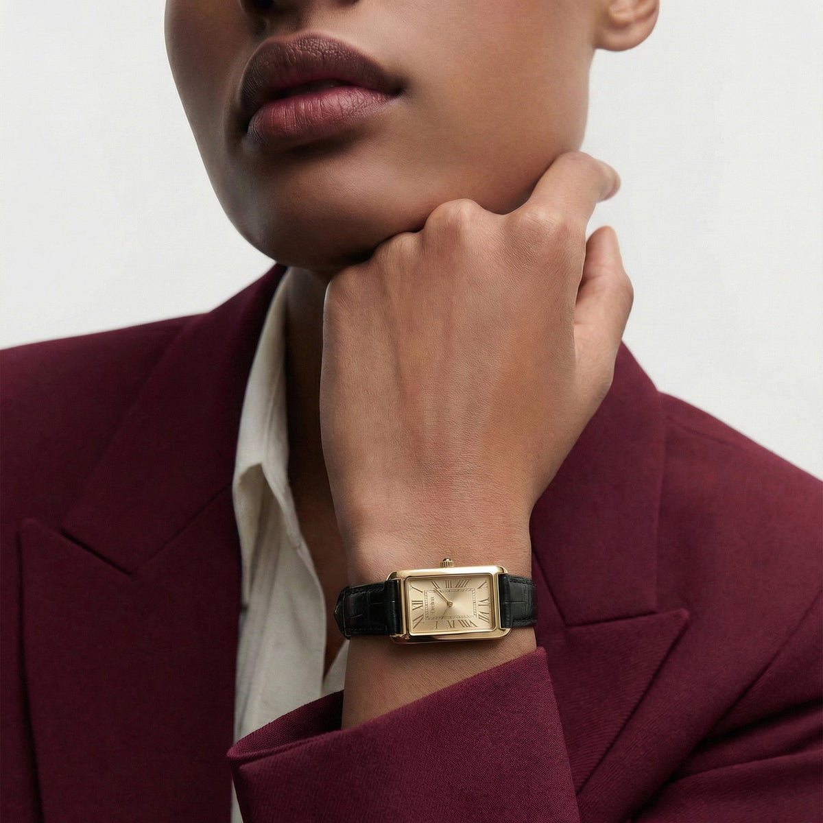 Roselle Watch - Leather