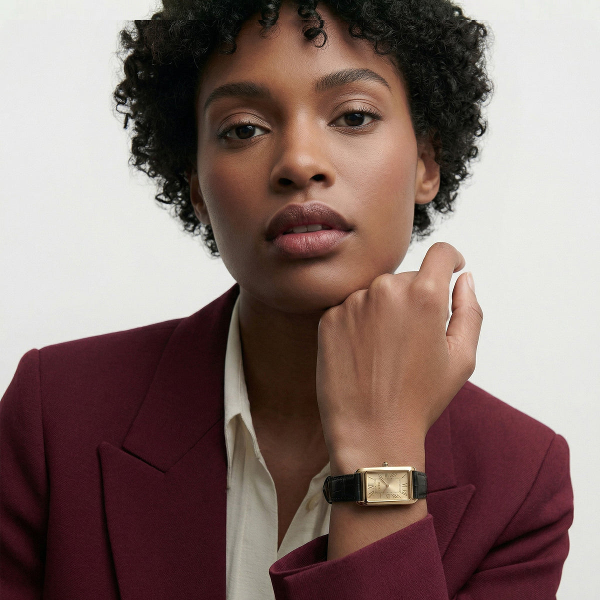 Roselle Watch - Leather