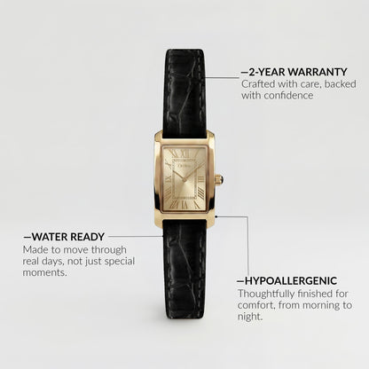 Roselle Watch - Leather