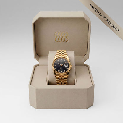 Luna Watch - Gold Noir