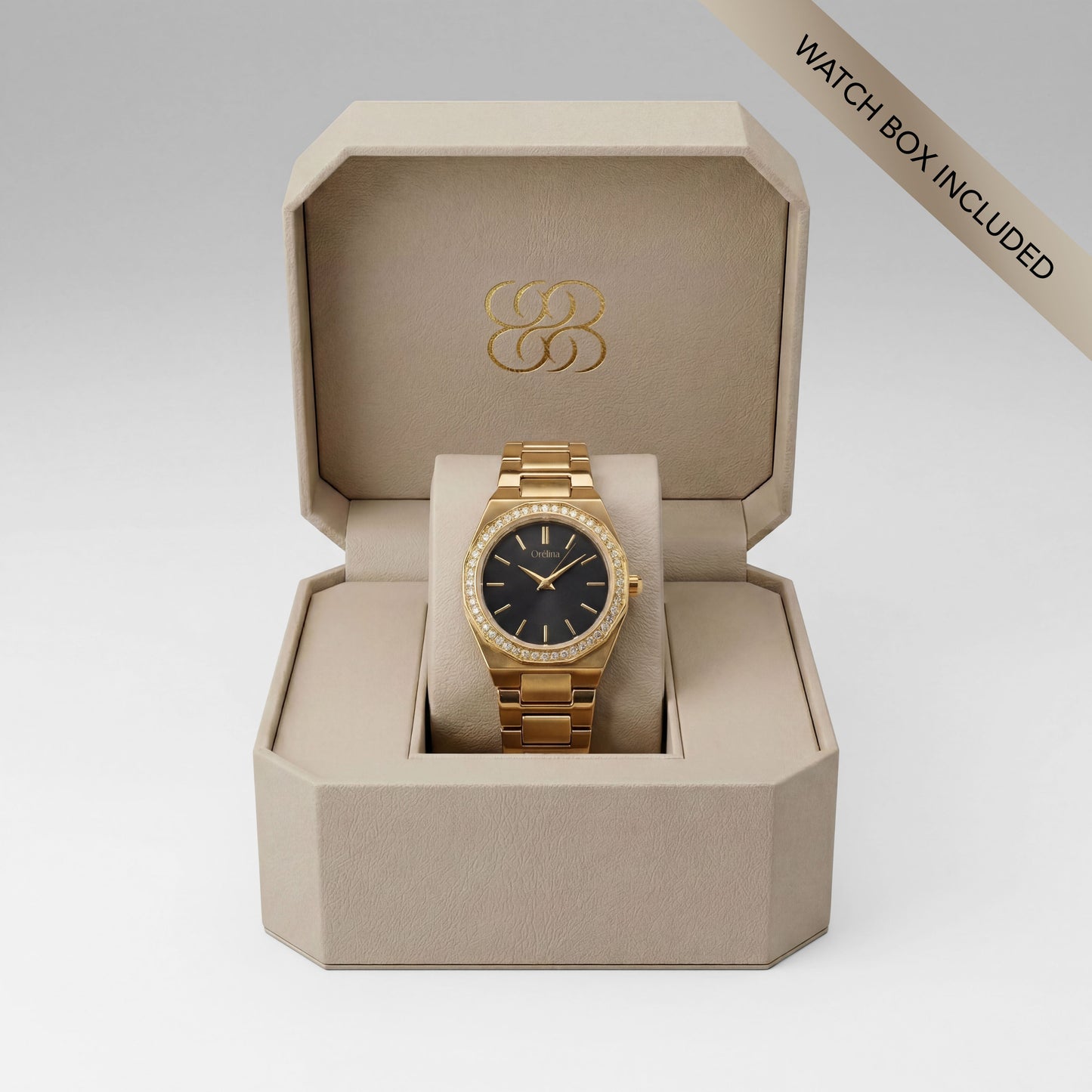 Muse Watch - Gold Noir